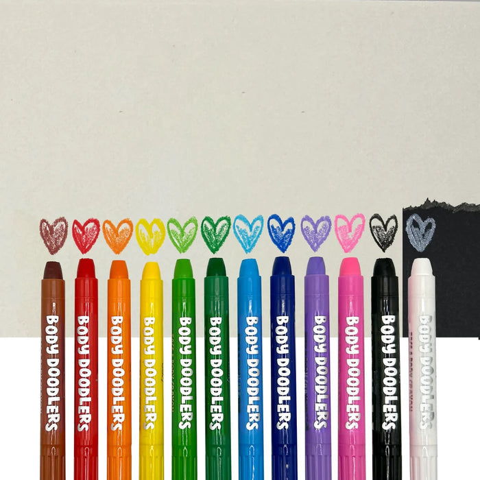 Body Doodlers Face & Body Crayons