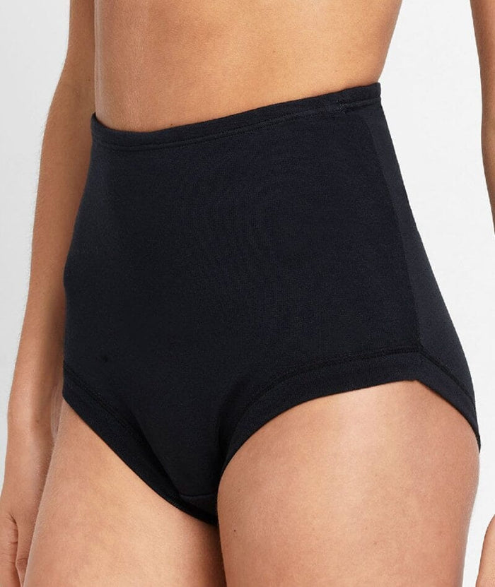 Bonds Cottontails Full Brief With Lycra - Black Knickers
