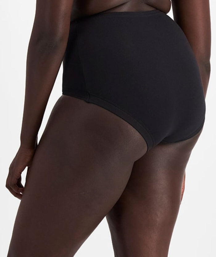 Bonds Cottontails Full Brief With Lycra - Black
