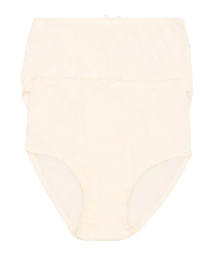 Bonds Heroes Full Brief 2 Pack - Cream Knickers
