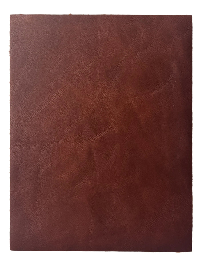 Bourbon Pull-Up Cowhide Sheets, 8.5 × 11 in shown in a full product view
