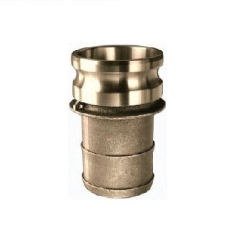 Brass 2.5" Male Camlock x 2.5" Hose Barb
