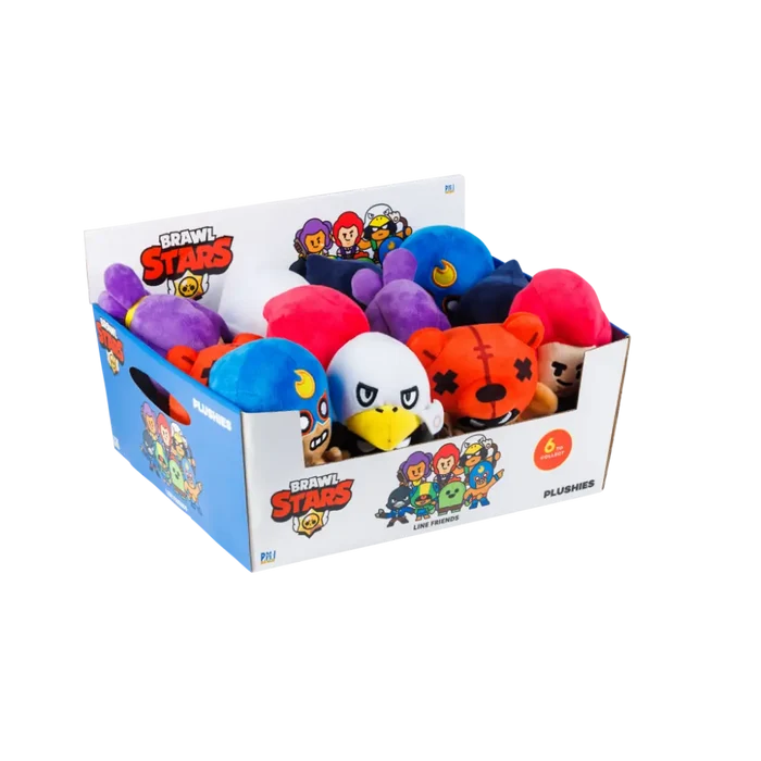 Brawl Stars Plush 6 Inch Assortment