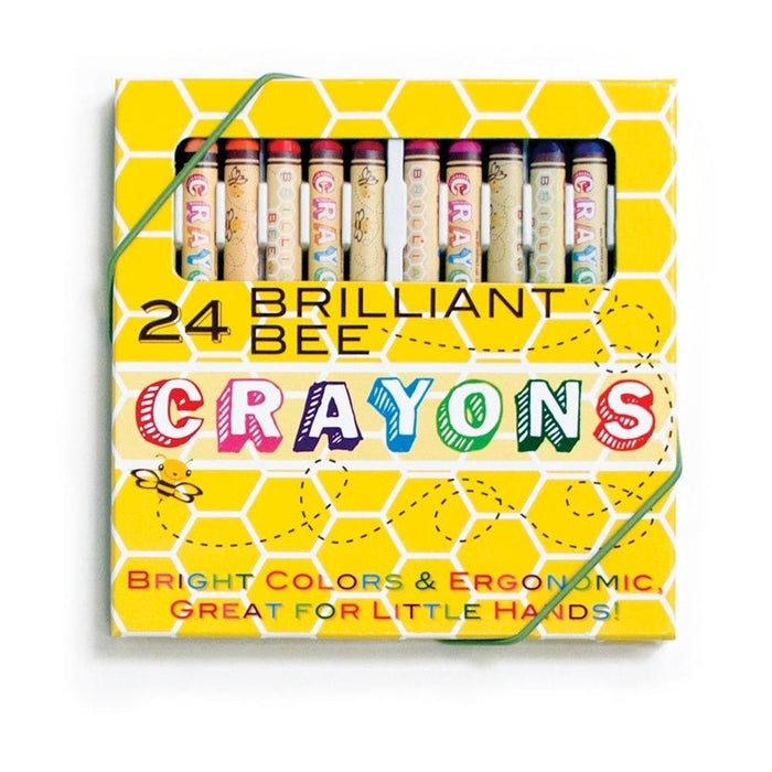 24 Brilliant Bee Crayons