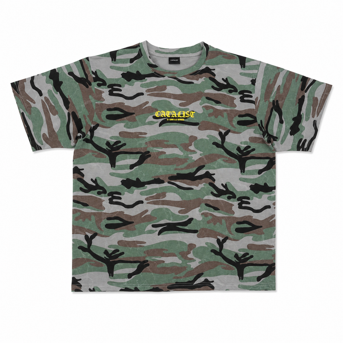 CAMO LOGO TEE