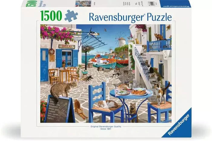 Cats of Mykonos 1500pc Puzzle