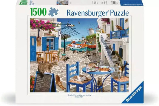 Cats of Mykonos 1500pc Puzzle