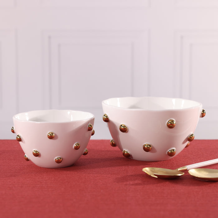 Celestial Gold Porcelain Bowl