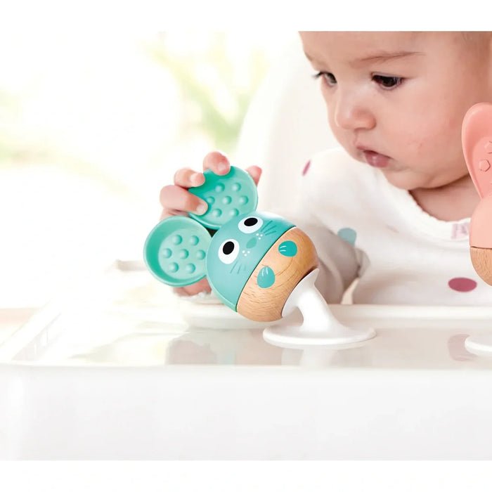 Cheery Critter Rattle Trio