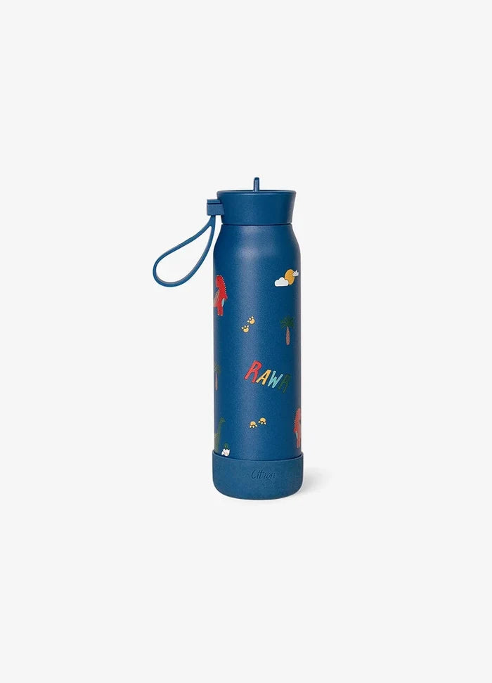 Citron Dino  Water Bottle - 350 ml