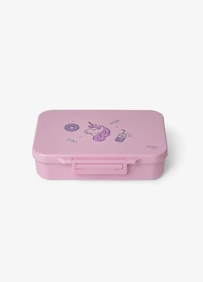 Citron Stormy Unicorn Tritan 4-Compartment Lunch Box