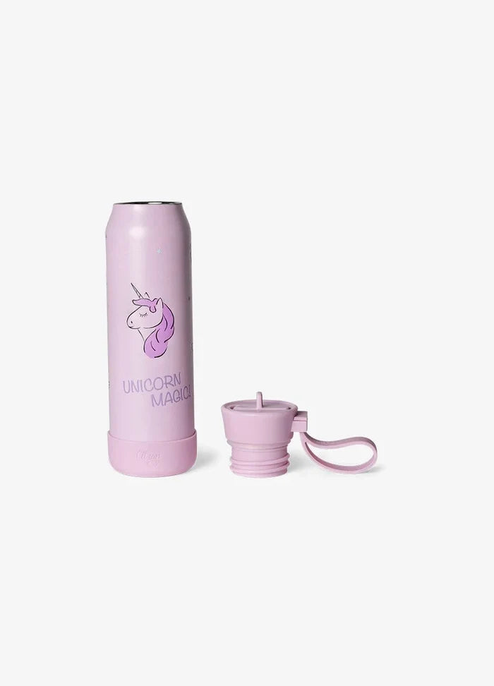 Citron Unicorn Magic Water Bottle - Small Size