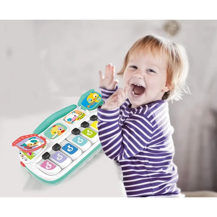 Clementoni Baby Animal Piano for Kids Battery Operated