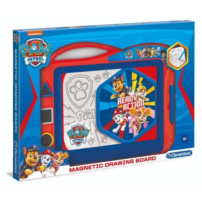 Clementoni Magnetic Drawing Board Paw Patrol