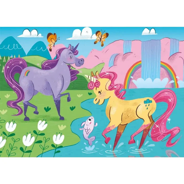 Clementoni Puzzle I Believe In Unicorn 2x20-pieces