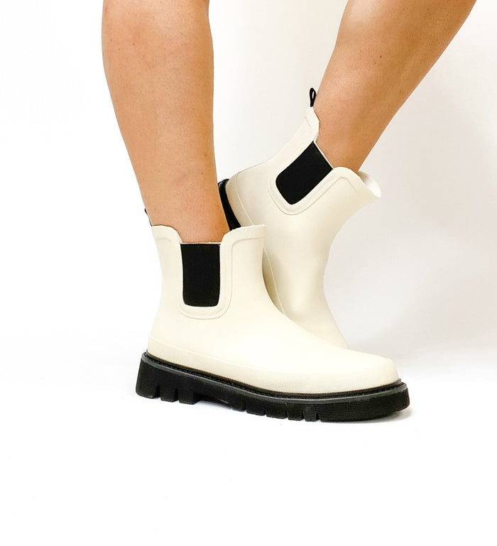 Corky's Ivory Drizzle Boots - Macoma Boutique303 Mules & Boots