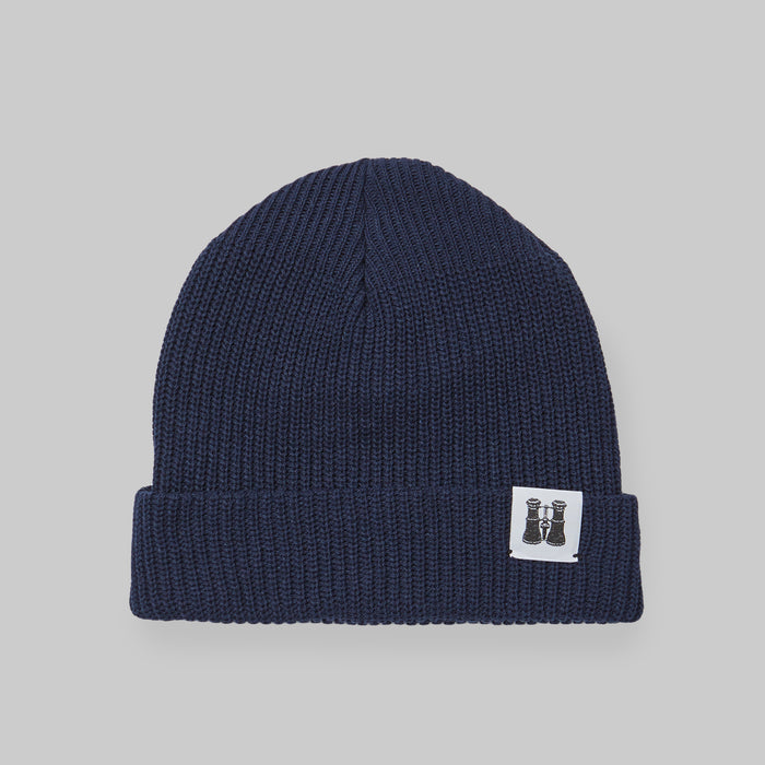 Cotton Beanie -  Marine