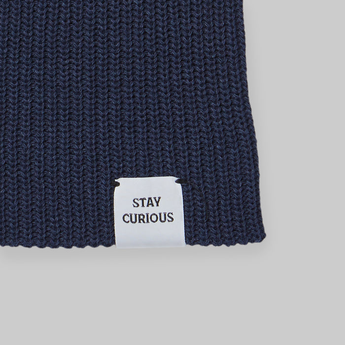 Cotton Beanie -  Marine