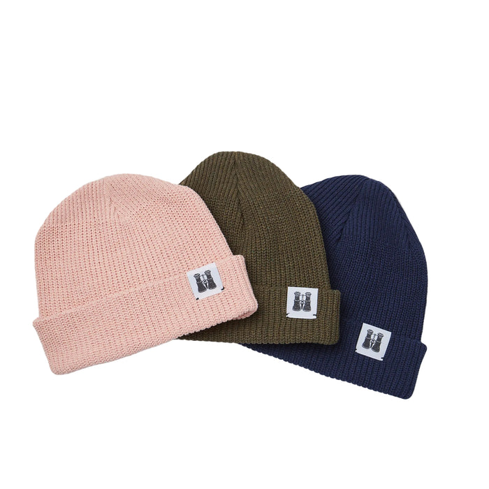 Cotton Beanie -  Marine