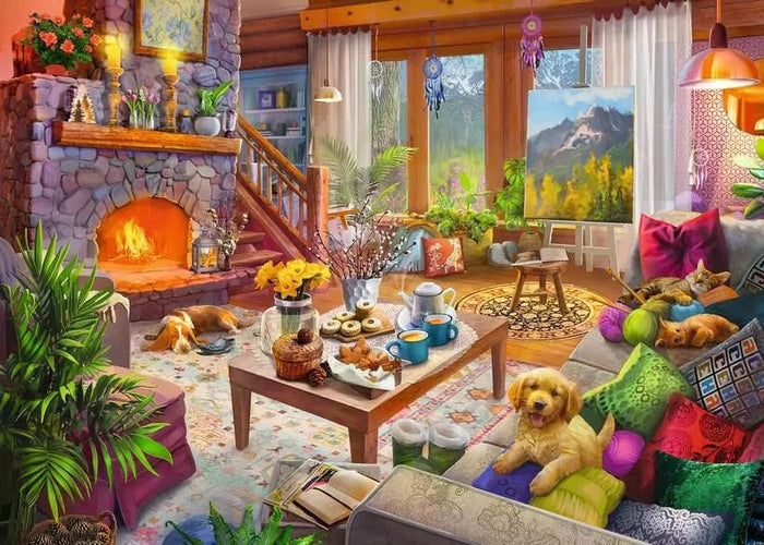 Cozy Cabin 1000pc Puzzle