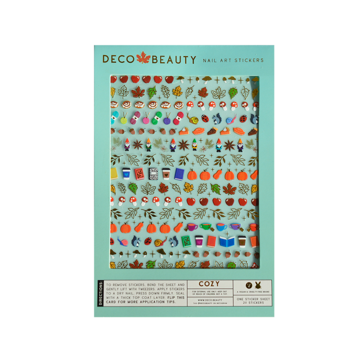 Cozy Nail Art Stickers - Cozy