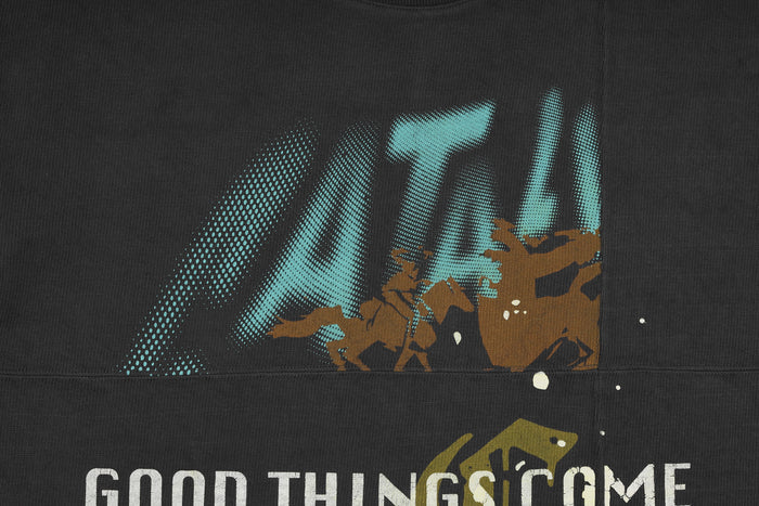 CROSS TEE 'HORSE & MOTORCYCLE'