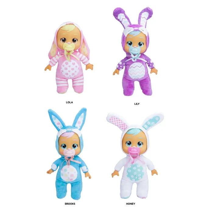 Cry Babies Bunnies Tiny Cuddles Baby Dolls Assortment