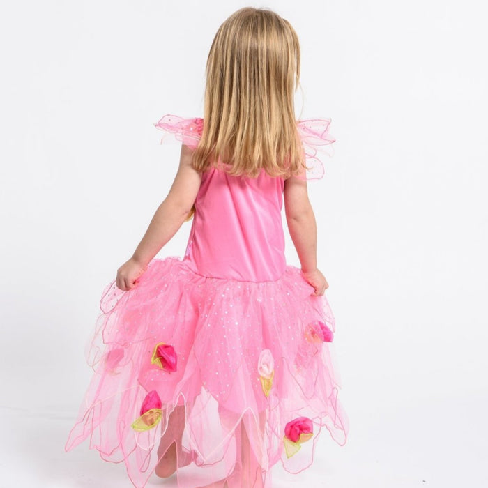 Crystal Fairy Dress Light Pink - letsdressup.com.au - Girls Dress Ups