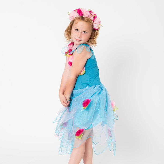 Crystal Fairy Dress Turquoise