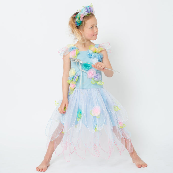 Crystal Fairy Dress Turquoise