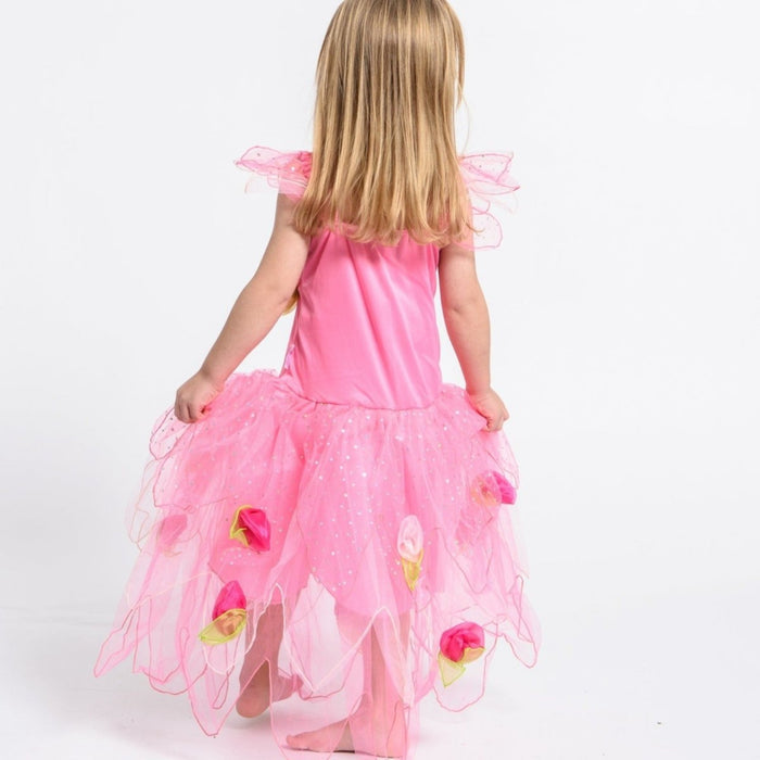 Crystal Fairy Dress Turquoise - letsdressup.com.au - Girls Dress Ups