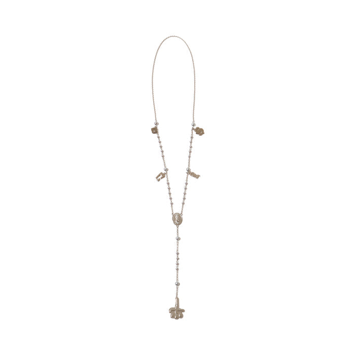 CTLS cross rosary necklace