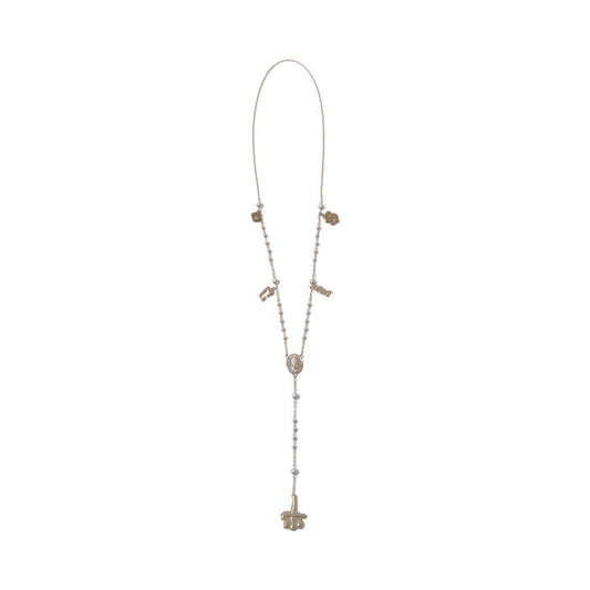 CTLS cross rosary necklace