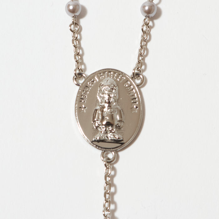 CTLS cross rosary necklace