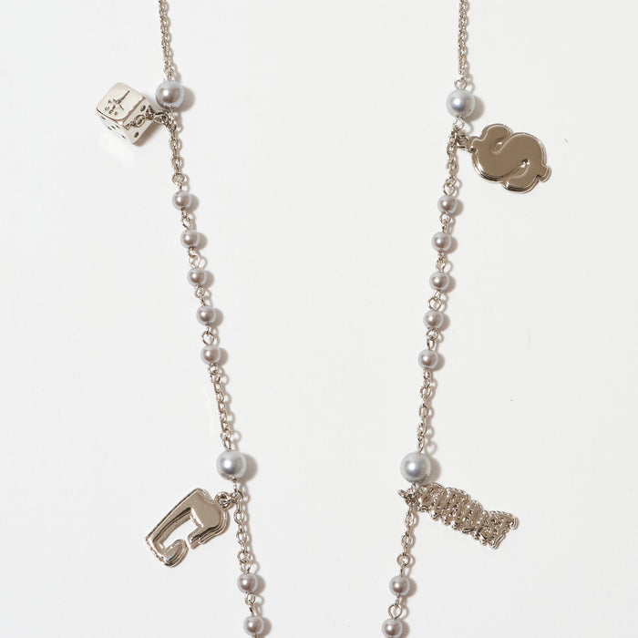 CTLS cross rosary necklace