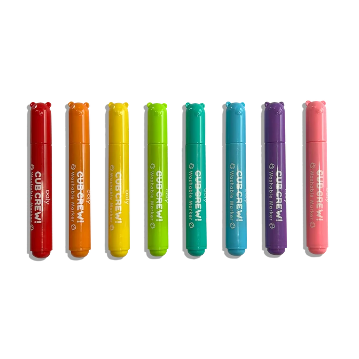 Cub Crew! 8 Washable Markers