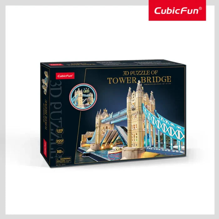 CubicFun 3D LED Puzzles Tower Bridge 222-pieces
