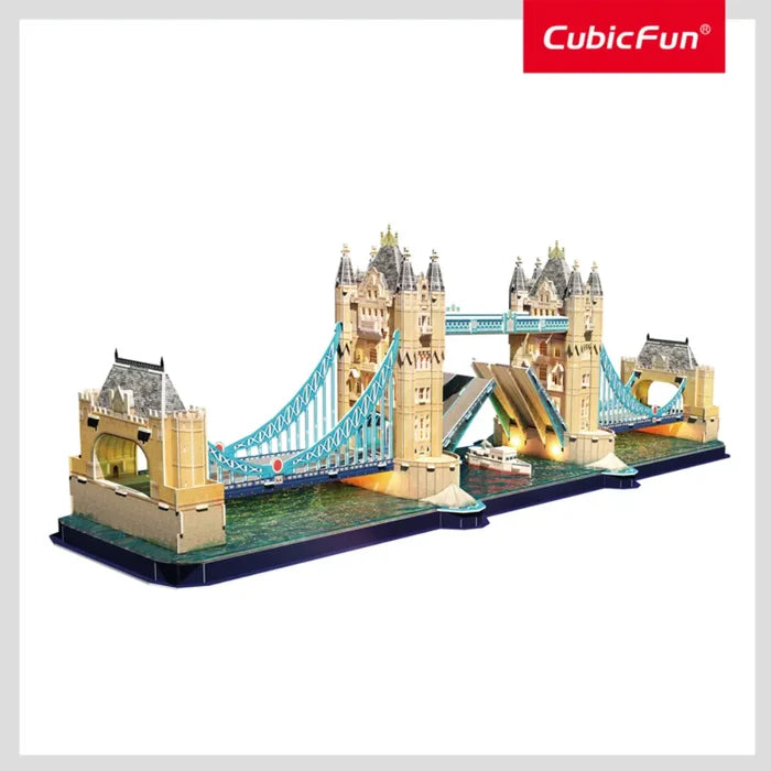CubicFun 3D LED Puzzles Tower Bridge 222-pieces
