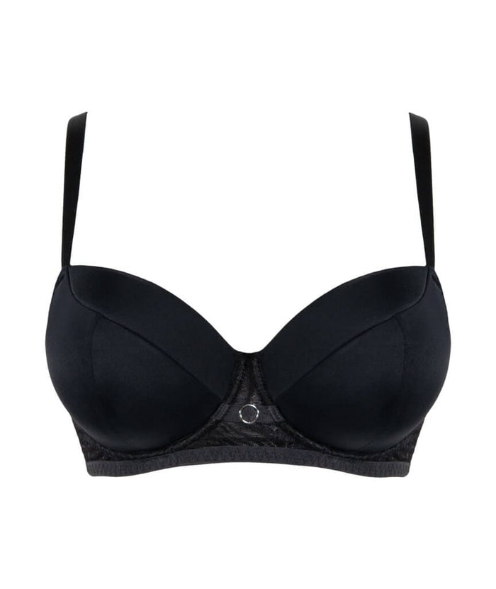 Curvy Kate Daze Padded T-Shirt Balcony Bra - Black Bras