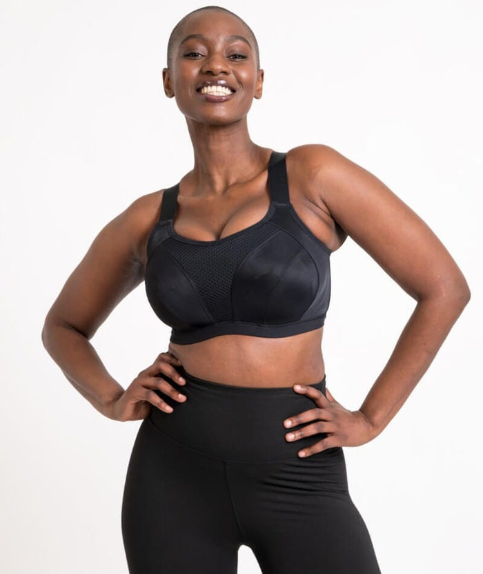 Curvy Kate Everymove Flexi-Wired Sports Bra - Black Bras