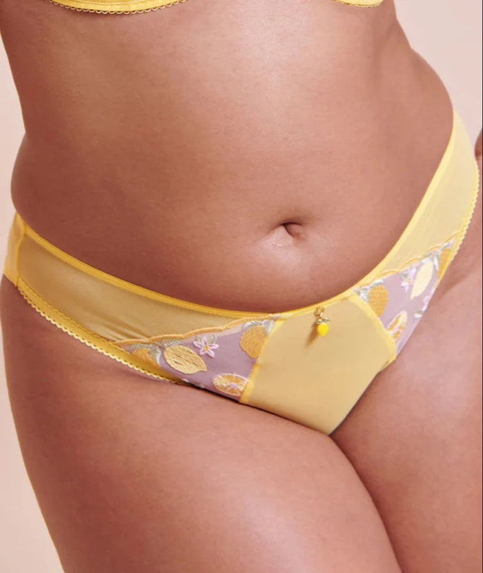 Curvy Kate Limoncello Tanga Brief - Lemon Blush
