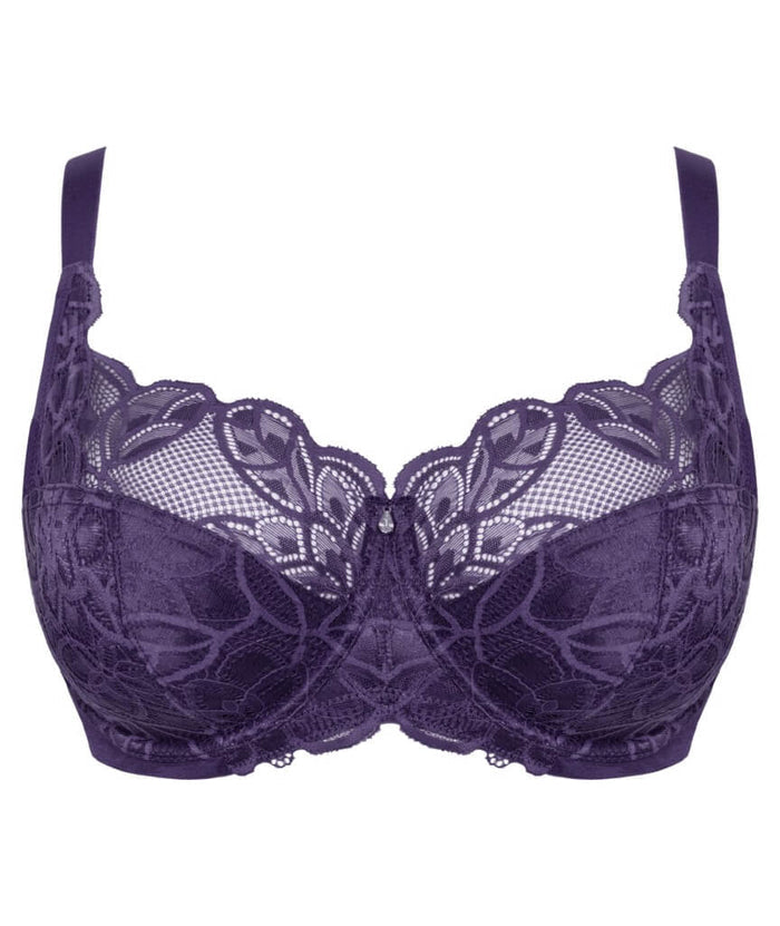 Curvy Kate Lovelace Full Cup Side Support Bra - Deep Purple