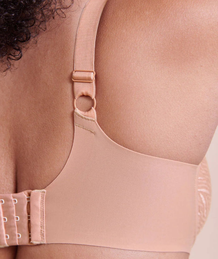 Curvy Kate Smoothie Lace Moulded Balcony Bra - Latte
