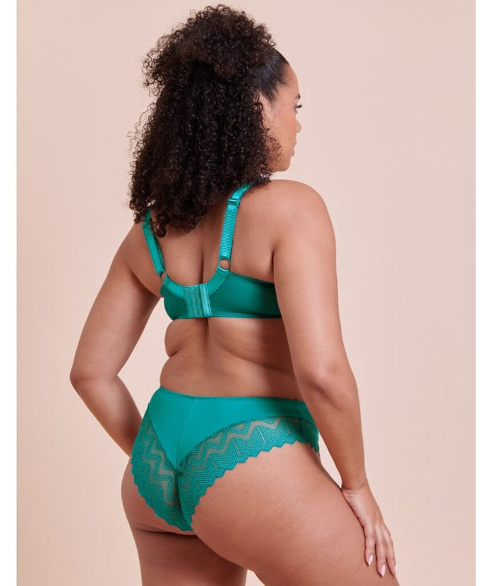 Curvy Kate Wild One Balcony Bra - Teal Blue
