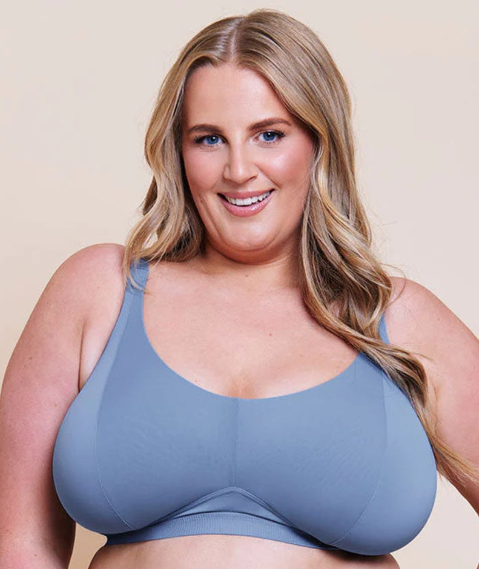 Curvy Kate Zen Wire-free Bralette - Blue