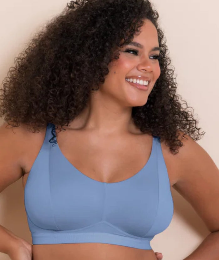 Curvy Kate Zen Wire-free Bralette - Blue