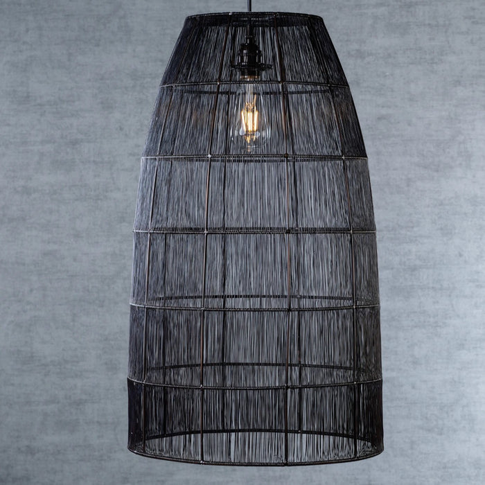 Dakar Metal Wire Pendant Lamp - Large - Lamps by Carlyle Avenue
