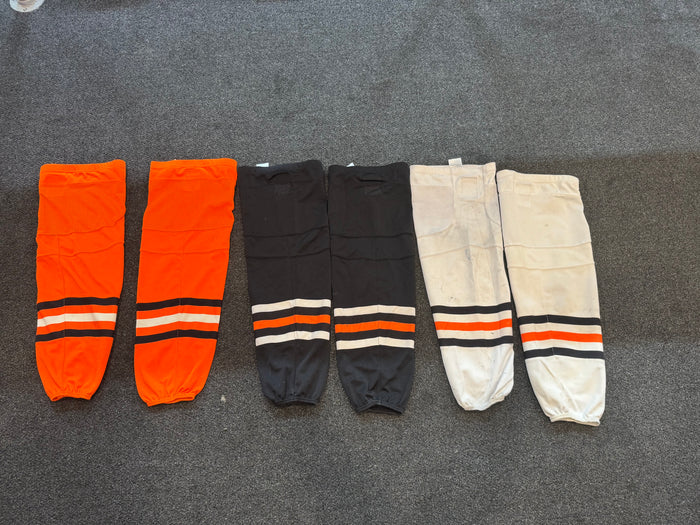 Danbury Hat Trick Game Worn Socks