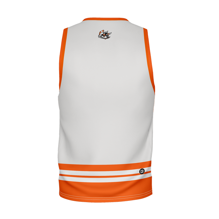 Danbury Hat Tricks Alternate White Hockey Tank