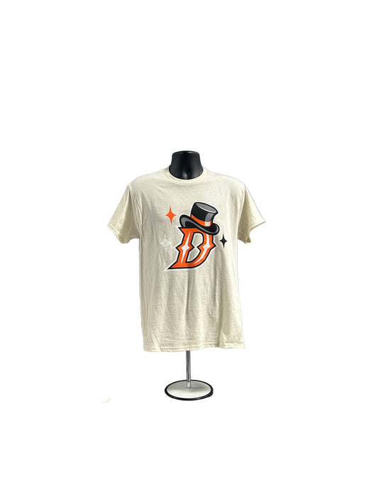 Danbury Hat Tricks Cream "D" with Diamonds